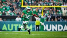 ¡Cerca del récord! Saquon Barkley no jugará el partido de Eagles contra Giants