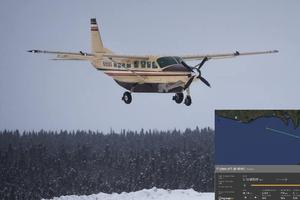 Buscan un avión desaparecido con diez personas a bordo en Alaska
