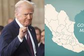Presidente Donald Trump insiste en cambiarle el nombre al Golfo de México