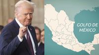 Presidente Donald Trump insiste en cambiarle el nombre al Golfo de México