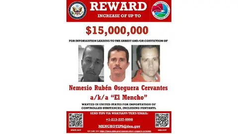 Nemesio Oseguera Cervantes era uno de los hombres más buscados por el Gobierno de Estados Unidos/AP