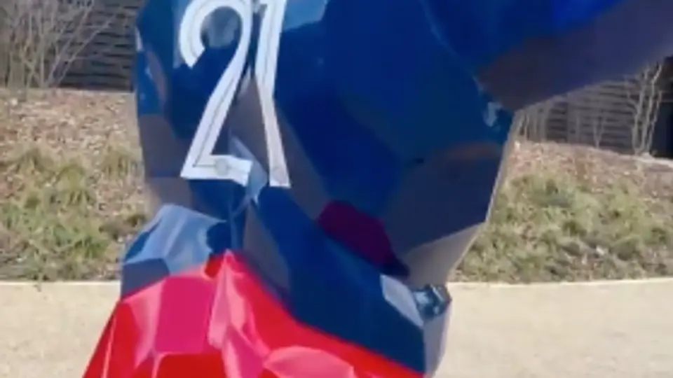 Gorila con el dorsal 21 l CAPTURA