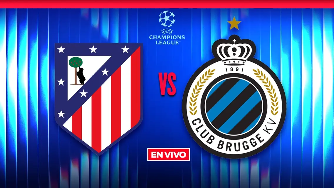 Atlético de Madrid vs Club Brujas UEFA Champions League Playoffs Vuelta