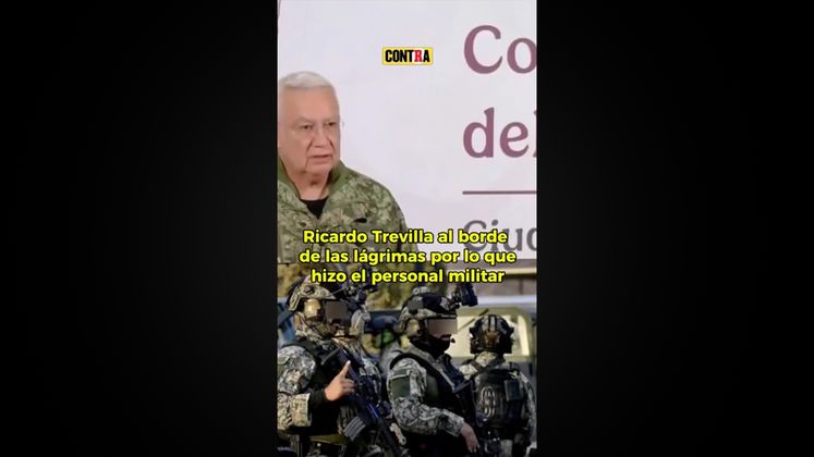 Ricardo Trevilla al borde de las lágrimas por lo que hizo el personal militar después del anuncio de abatimiento de 'El Mencho'