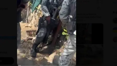 La Sedena informó que siete integrantes del CJNG murieron durante el enfrentamiento./ Captura de pantalla