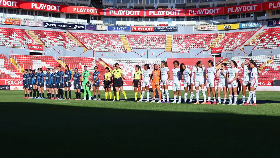 Partido entre Necaxa y Querétaro de la Liga MX Femenil | IMAGO7