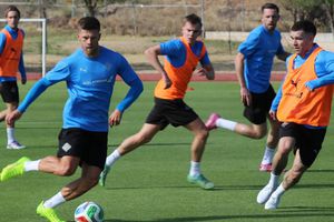 Jugadores de la Selección de Islandia durante el entrenamiento previo al amistoso ante México | INSTAGRAM: @footballiceland