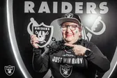 Bárbara Estrada fue elegida como la Fan del Año de los Raiders | RAIDERS