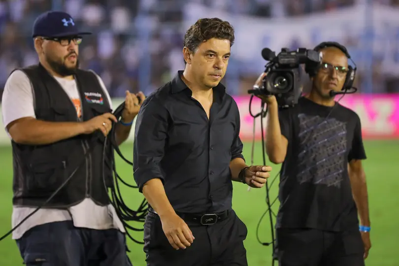 Marcelo Gallardo con River Plate | AP