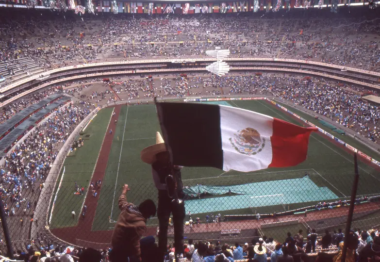 El Estadio Azteca fue el escenario principal de México 1986. | MEXSPORT