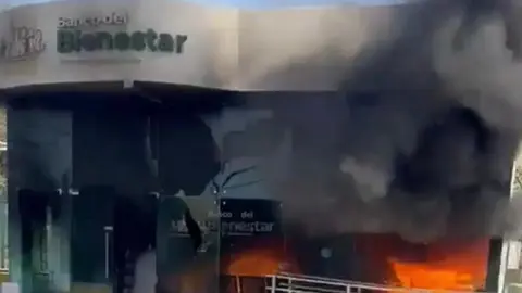 Jalisco, Michoacán, Zacatecas y Guanajuato, fueron los estados donde más atacaron a los bancos / Redes Sociales