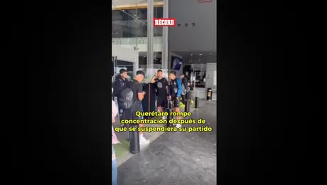 Querétaro Rompe Concentración Después De Que Se Suspendiera Su Partido