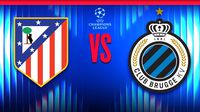 ¿Cuándo y dónde ver el Atlético de Madrid vs Club Brujas de Champions League?