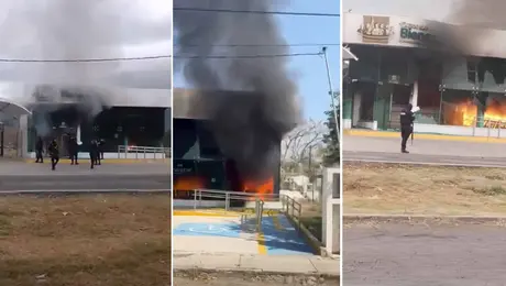¿Y ellos qué culpa tienen? Queman 51 sucursales del Banco del Bienestar tras muerte de “El Mencho”
