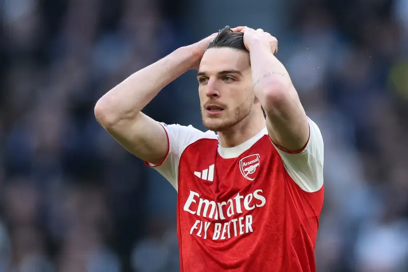 Declan Rice, futbolista del Arsenal | AP