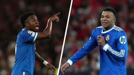 Prestianni plantea hacer una denuncia sobre Vinicius y Mbappé por difamación