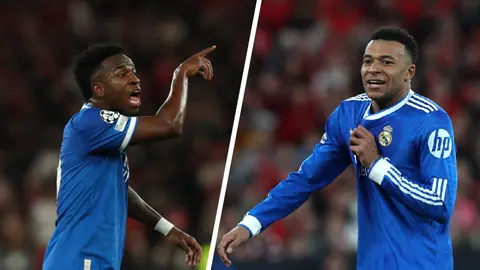 Prestianni plantea hacer una denuncia sobre Vinicius y Mbappé por difamación
