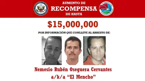 Fuerzas del Ejército Mexicano desplegaron un dispositivo por aire y por tierra para ubicar al líder del CJNG./ DEA