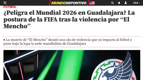 Nota de Mundo Deportivo l CAPTURA