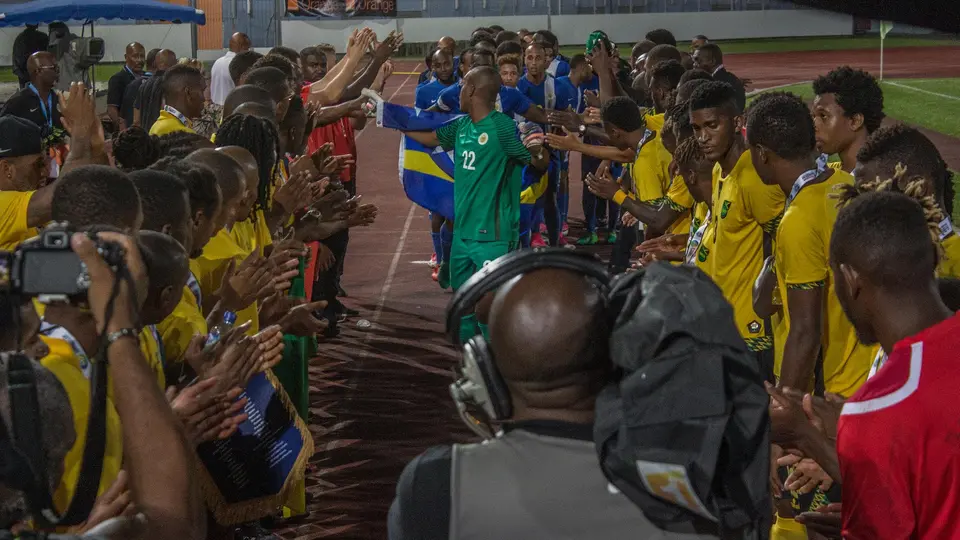 Jamaica con pasillo a Curazao en 2017 l X:Concacaf