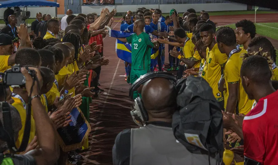 Jamaica con pasillo a Curazao en 2017 l X:Concacaf