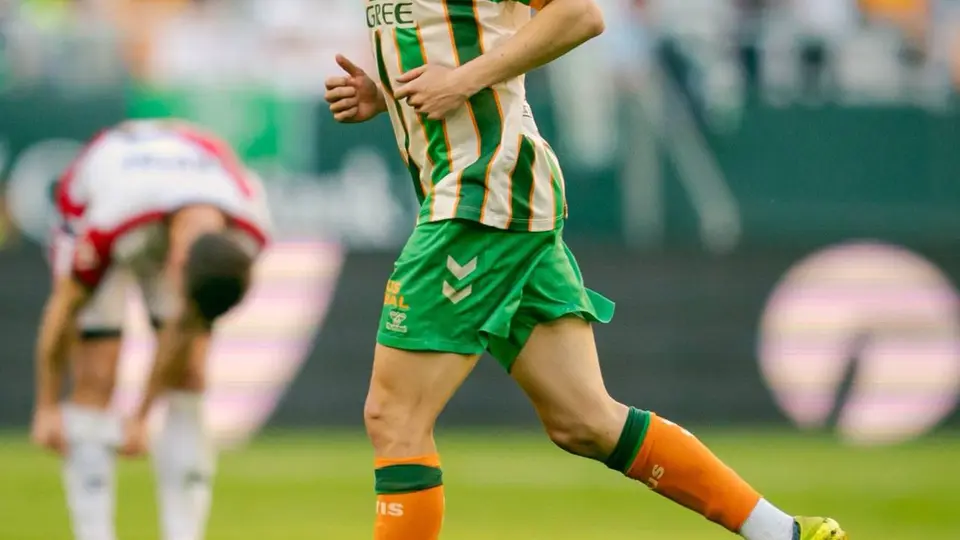 Fidalgo durante un partido con Real Betis l INSTA: @alvarofidalgo
