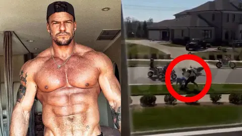 VIDEO: Captan al actor de Hollywood Alan Ritchson golpeando a su vecino