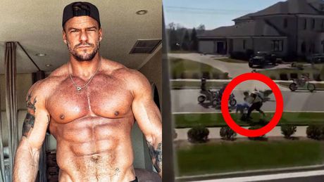 VIDEO: Captan al actor de Hollywood Alan Ritchson golpeando a su vecino