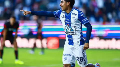 Elías Montiel, jugador de Pachuca | MEXSPORT