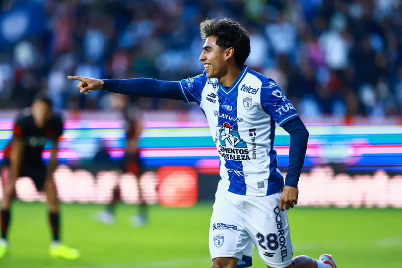 Elías Montiel celebra su gol l MEXSPORT
