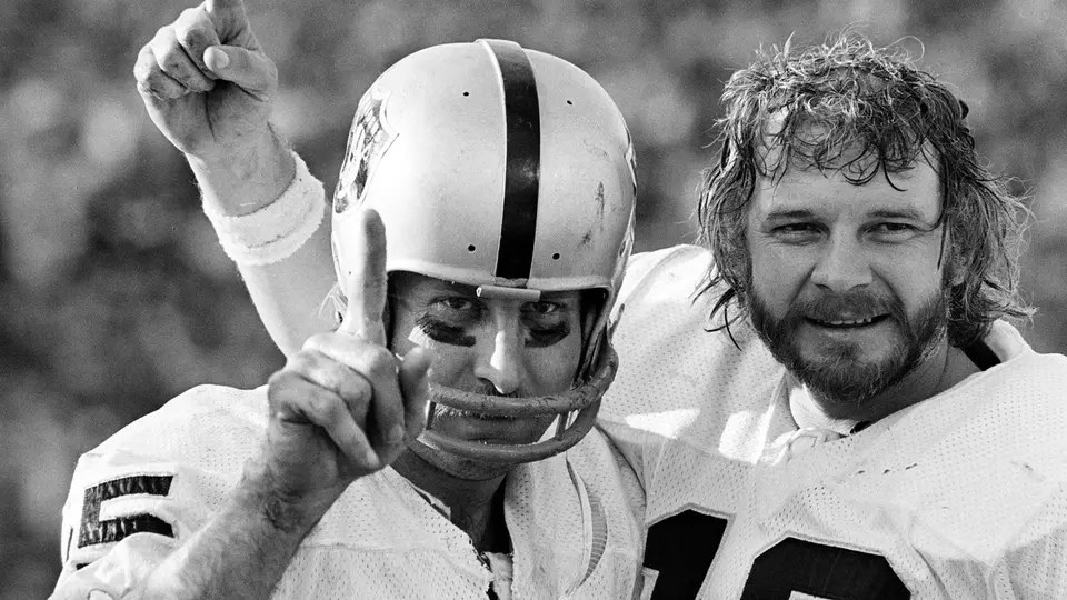 Fred Biletnikoff y Ken Stabler, leyendas de los Raiders | AP