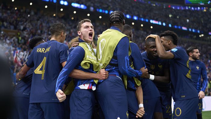 Jugadores de la Selección de Francia en celebración durante la Copa Mundial Qatar 2022 | MEXSPORT