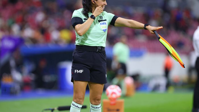 Karen Díaz durante el partido entre Atlas y Tijuana en el Clausura 2026 en la Liga MX | IMAGO 7