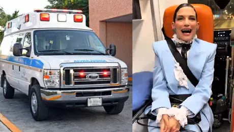 VIDEO: ¿Cuál será la sanción para Natalia Jiménez por utilizar ambulancia como taxi en CDMX?