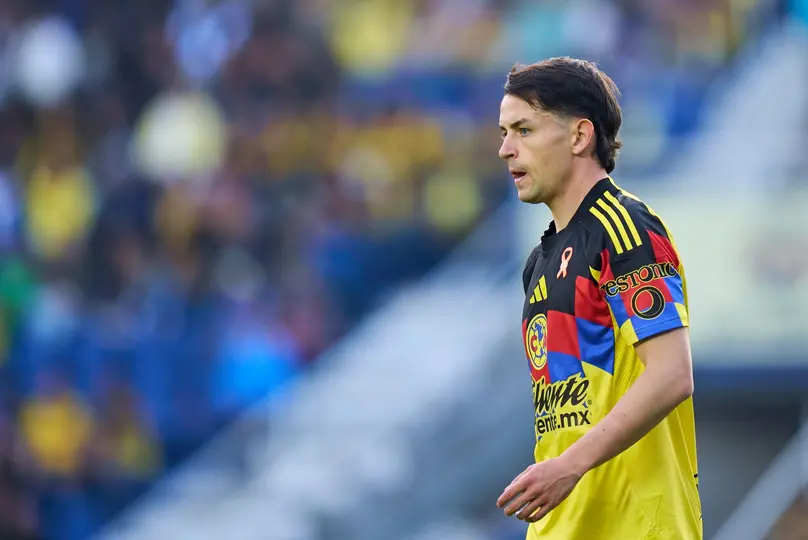 Álvaro Fidalgo durante un partido con América l MEXSPORT
