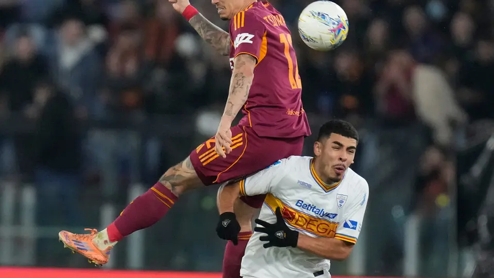 Roma vs. Lecce en la Serie A | AP