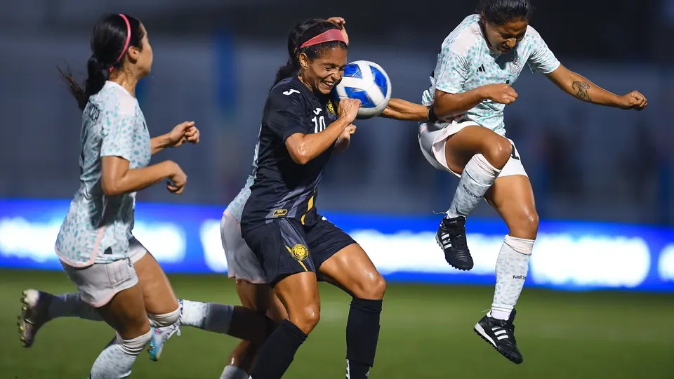 México femenil enfrentando a Puerto Rico l MEXSPORT