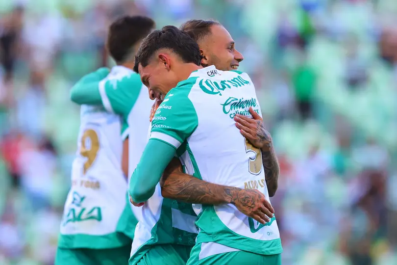 Santos celebra su victoria ante Puebla | MEXSPORT