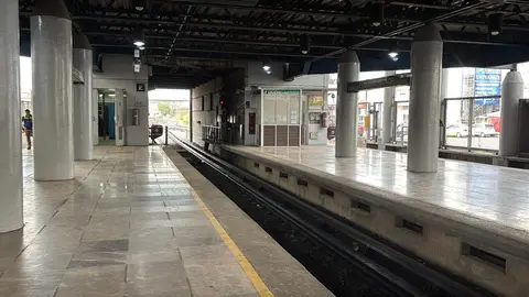 Los andenes quedaron despejados. / @MetroCDMX