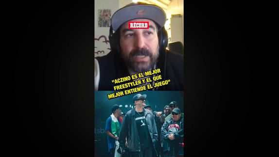 Asier Fernández se rinde ante el talento de Aczino y lo que ha logrado en su rubro