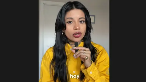 La modelo compartió su versión en sus redes sociales.