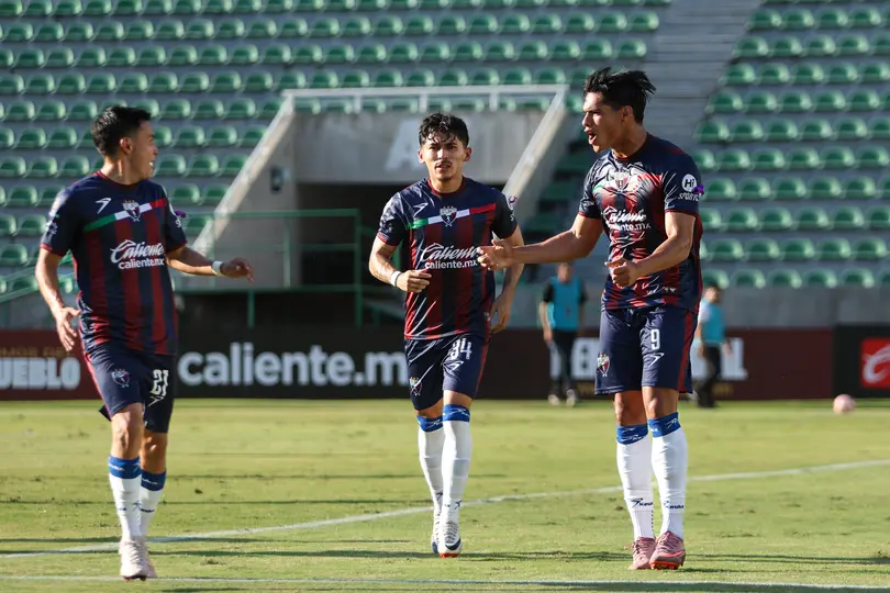 Jugadores de Atlante celebran en el Clausura 2026 de la Liga de Expansión | IMAGO 7