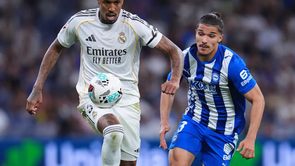 Éder Militao, jugador del Real Madrid | AP