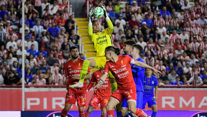 Ezequiel Unsain en el partido de Necaxa contra Chivas en el Clausura 2026 de la Liga MX | IMAGO 7
