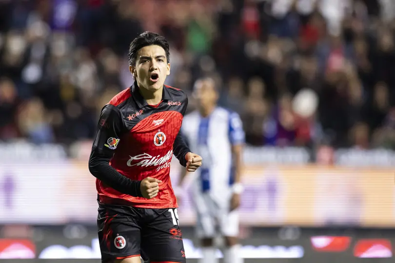 Gilberto Mora, en festejo de gol, con Tijuana | IMAGO7