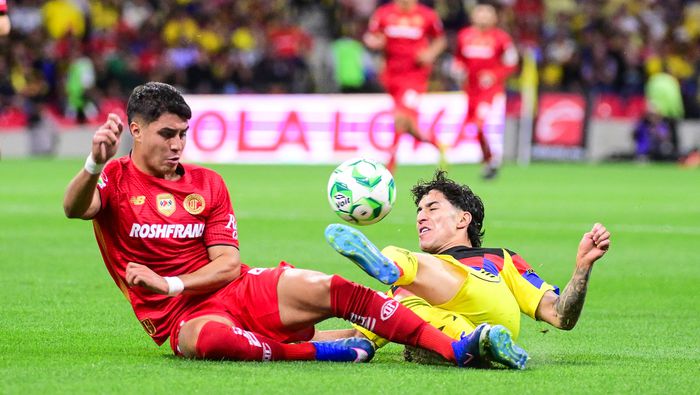 Jugadores de Toluca y América en el Clausura 2026 de la Liga MX | IMAGO 7