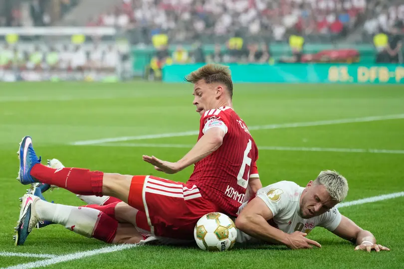 Joshua Kimmich en la final de Copa Alemana | AP