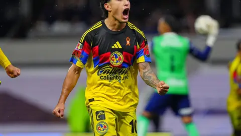 Zendejas celebra un gol en la Semifinal del Clausura 2026 vs Pumas | IMAGO7