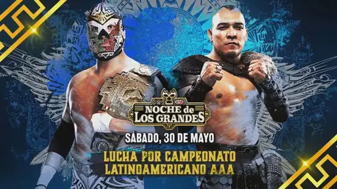 El Hijo de Dr. Wagner Jr. defenderá el Campeonato Latinoamericano AAA frente a El Hijo del Vikingo | AAA