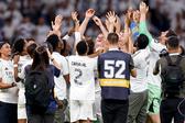 ¡Inconsolable! Mastantuono no pudo evitar las lágrimas en el homenaje del Real Madrid a Carvajal y Alaba